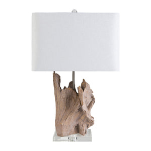   Modern European furniture - Organic Wooden-Look Table Lamp - www.oroa.com | Oroa.com