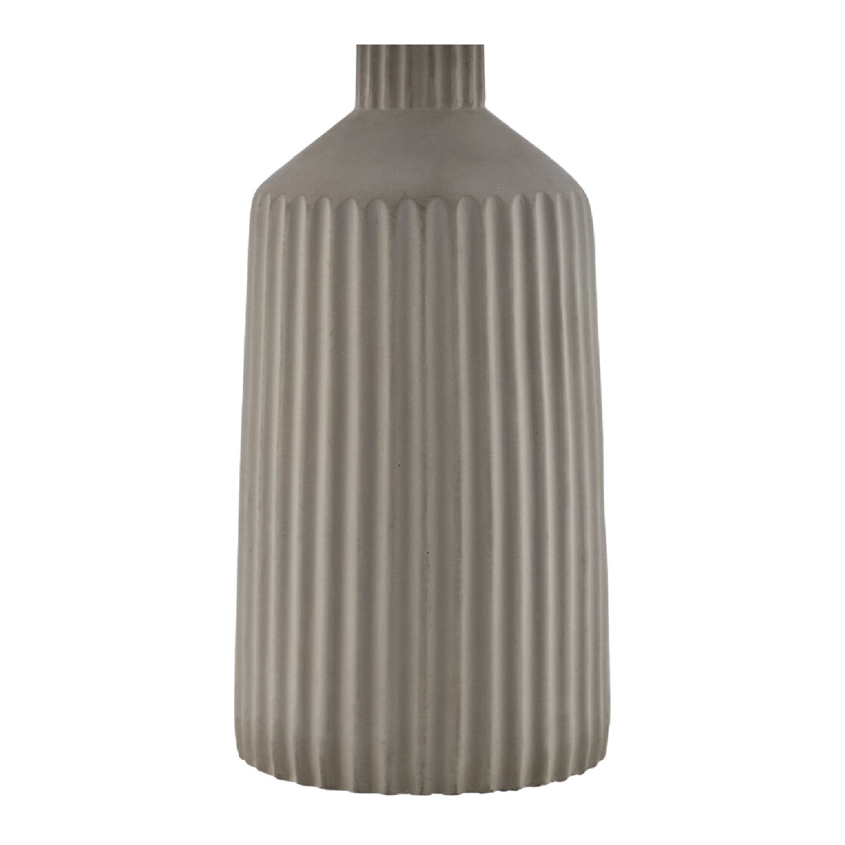   Modern European furniture - Gray Fluted Concrete Table Lamp - www.oroa.com | Oroa.com