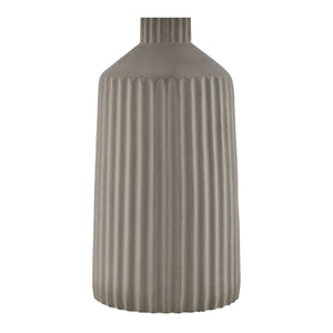   Modern European furniture - Gray Fluted Concrete Table Lamp - www.oroa.com | Oroa.com