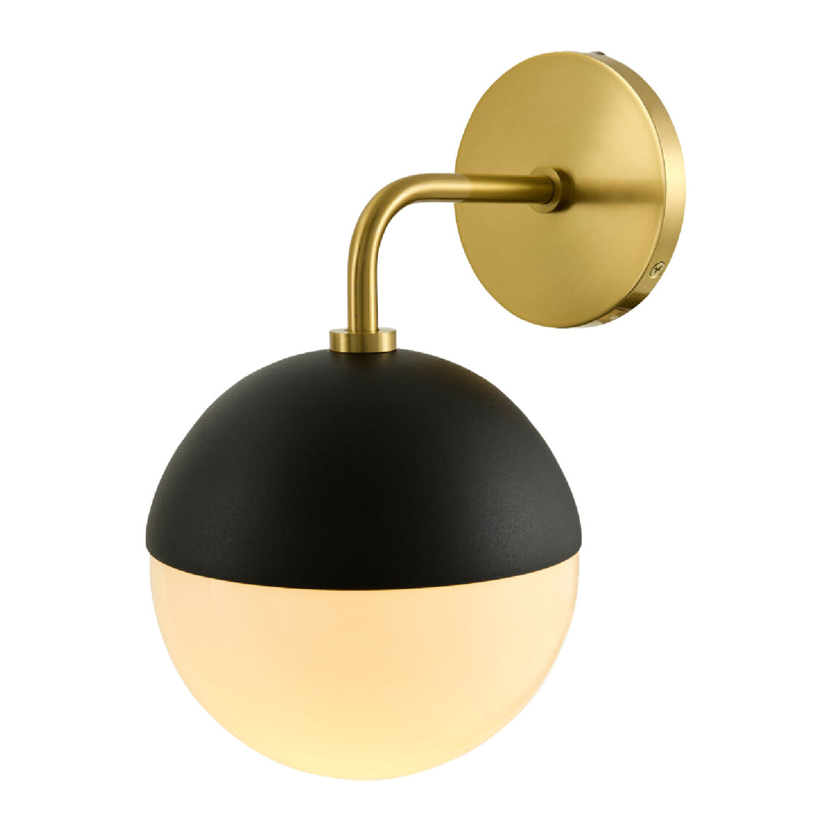   Modern European furniture - Electroplated Black Wall Lamp - www.oroa.com | Oroa.com
