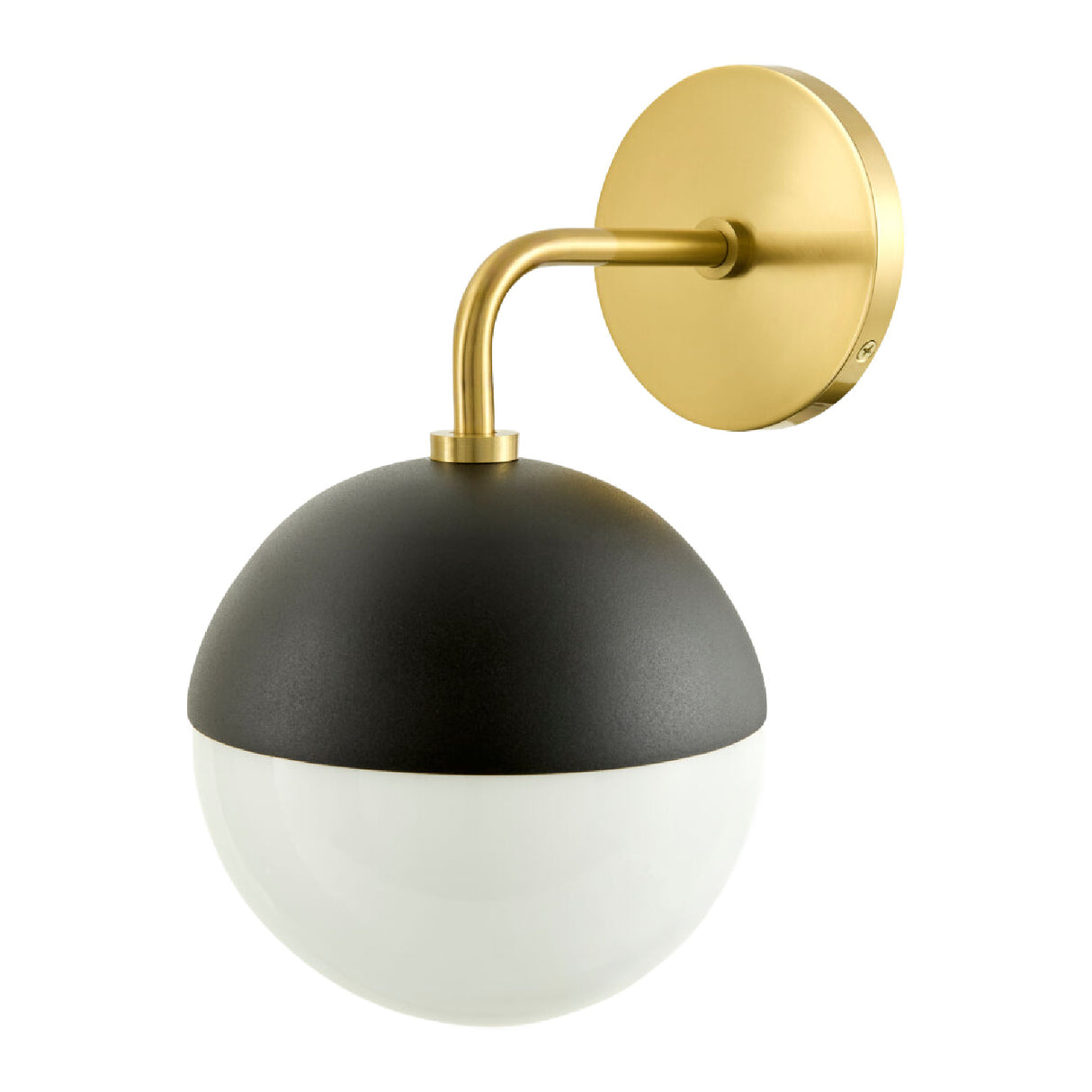   Modern European furniture - Electroplated Black Wall Lamp - www.oroa.com | Oroa.com