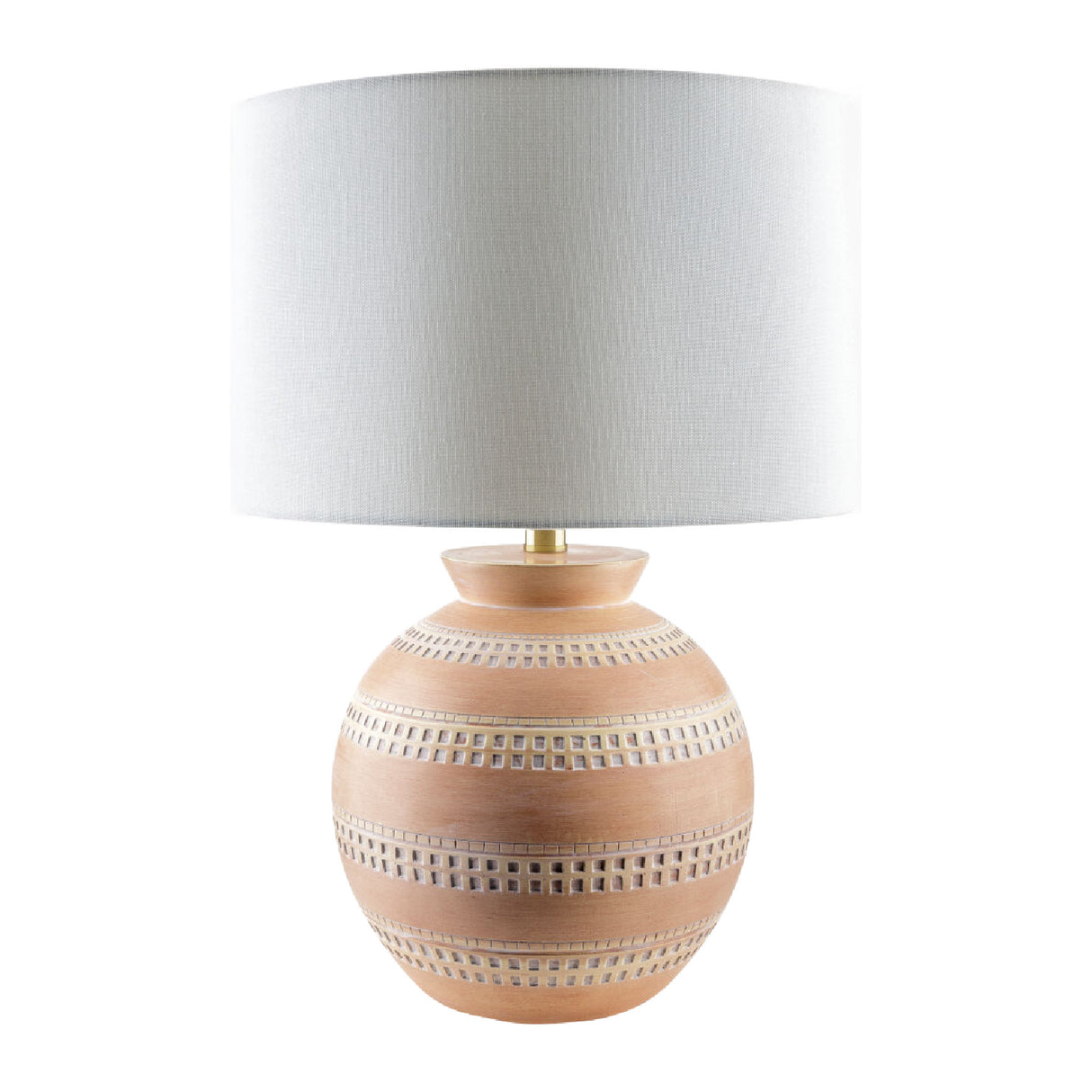   Modern European furniture - Painted Round Base Table Lamp - www.oroa.com | Oroa.com
