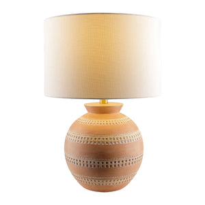   Modern European furniture - Painted Round Base Table Lamp - www.oroa.com | Oroa.com