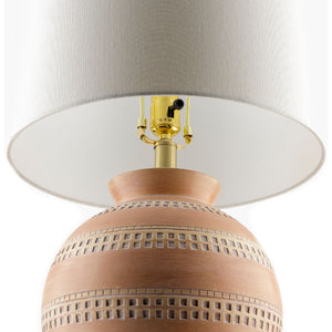   Modern European furniture - Painted Round Base Table Lamp - www.oroa.com | Oroa.com