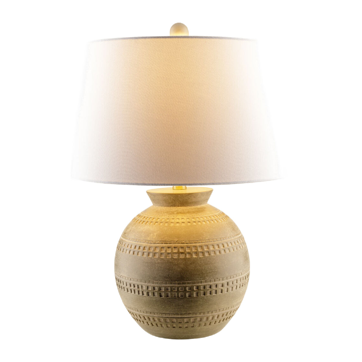   Modern European furniture - Painted Round Base Table Lamp - www.oroa.com | Oroa.com