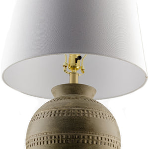   Modern European furniture - Painted Round Base Table Lamp - www.oroa.com | Oroa.com