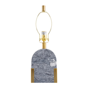   Modern European furniture - Gray Marble Accent Table Lamp - www.oroa.com | Oroa.com