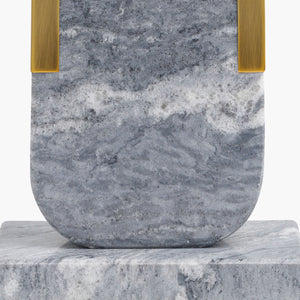   Modern European furniture - Gray Marble Accent Table Lamp - www.oroa.com | Oroa.com