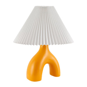  Modern European furniture - Ceramic White Linen Table Lamp - www.oroa.com | Oroa.com