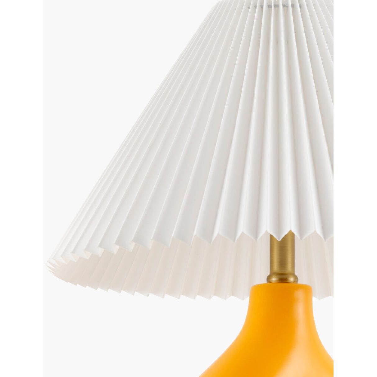   Modern European furniture - Ceramic White Linen Table Lamp - www.oroa.com | Oroa.com