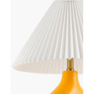   Modern European furniture - Ceramic White Linen Table Lamp - www.oroa.com | Oroa.com