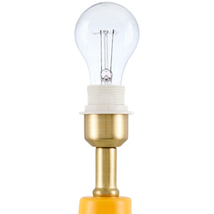   Modern European furniture - Ceramic White Linen Table Lamp - www.oroa.com | Oroa.com