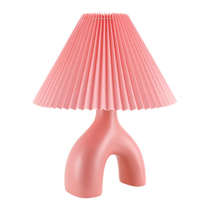   Modern European furniture - Ceramic Cream Linen Table Lamp - www.oroa.com | Oroa.com