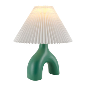   Modern European furniture - Ceramic White Linen Table Lamp - www.oroa.com | Oroa.com