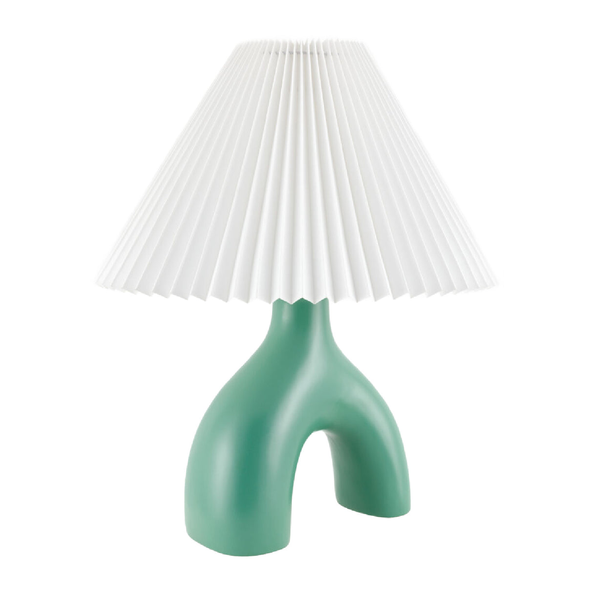   Modern European furniture - Ceramic White Linen Table Lamp - www.oroa.com | Oroa.com