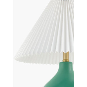   Modern European furniture - Ceramic White Linen Table Lamp - www.oroa.com | Oroa.com