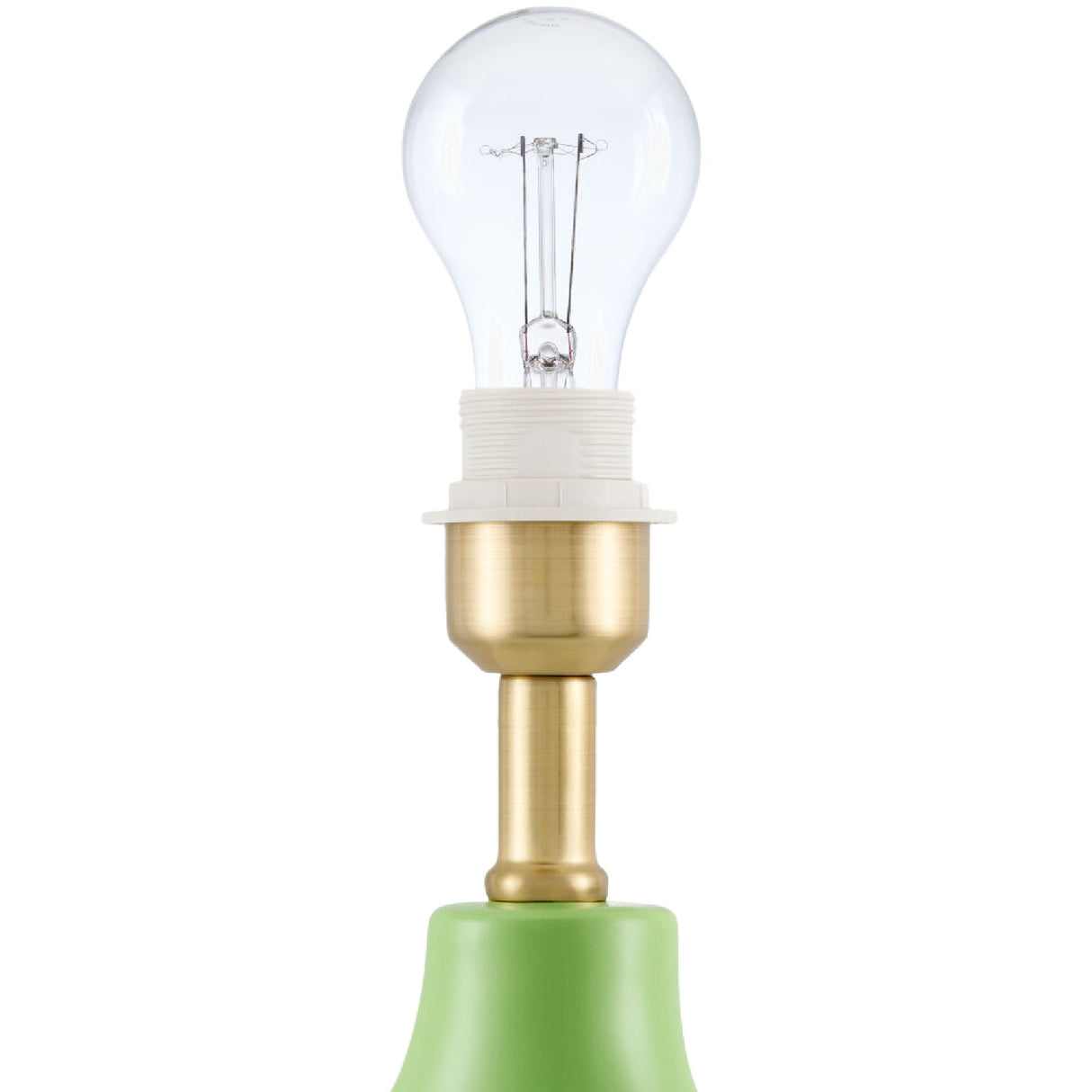   Modern European furniture - Ceramic White Linen Table Lamp - www.oroa.com | Oroa.com