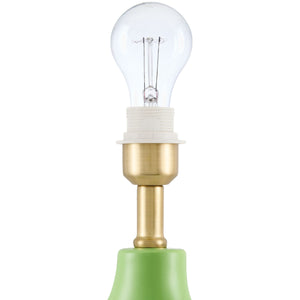   Modern European furniture - Ceramic White Linen Table Lamp - www.oroa.com | Oroa.com