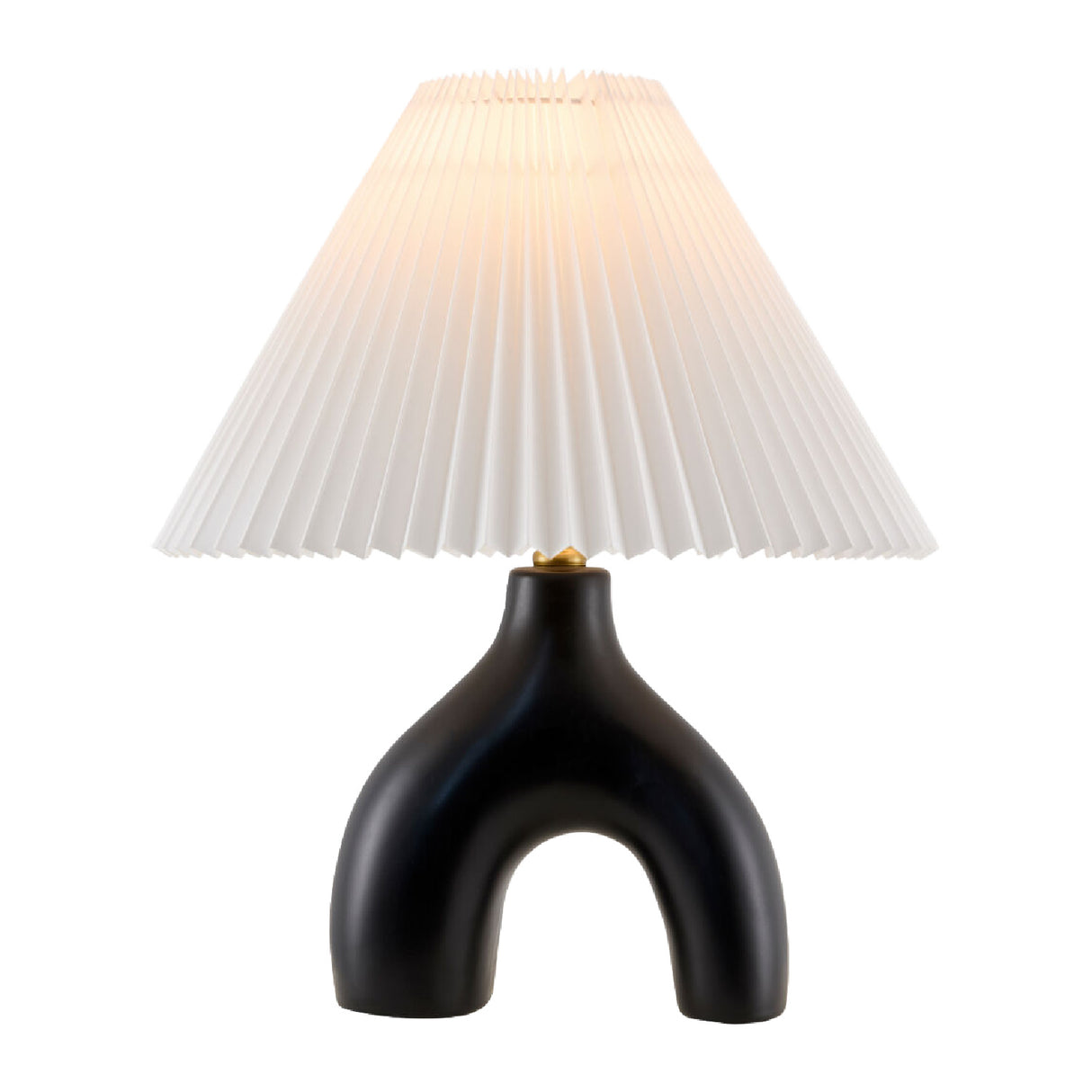   Modern European furniture - Ceramic White Linen Table Lamp - www.oroa.com | Oroa.com
