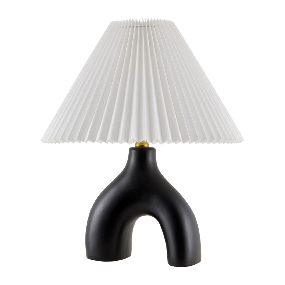   Modern European furniture - Ceramic White Linen Table Lamp - www.oroa.com | Oroa.com