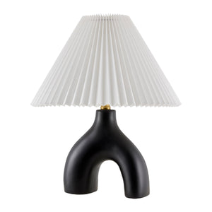   Modern European furniture - Ceramic White Linen Table Lamp - www.oroa.com | Oroa.com