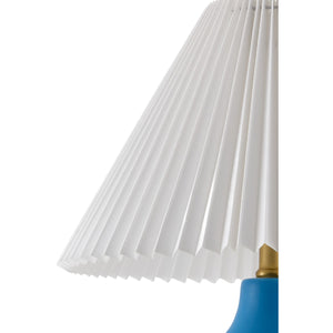   Modern European furniture - Ceramic White Linen Table Lamp - www.oroa.com | Oroa.com