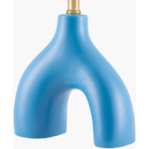   Modern European furniture - Ceramic White Linen Table Lamp - www.oroa.com | Oroa.com