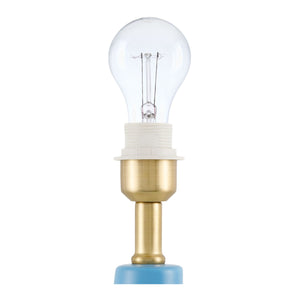   Modern European furniture - Ceramic Cream Linen Table Lamp - www.oroa.com | Oroa.com