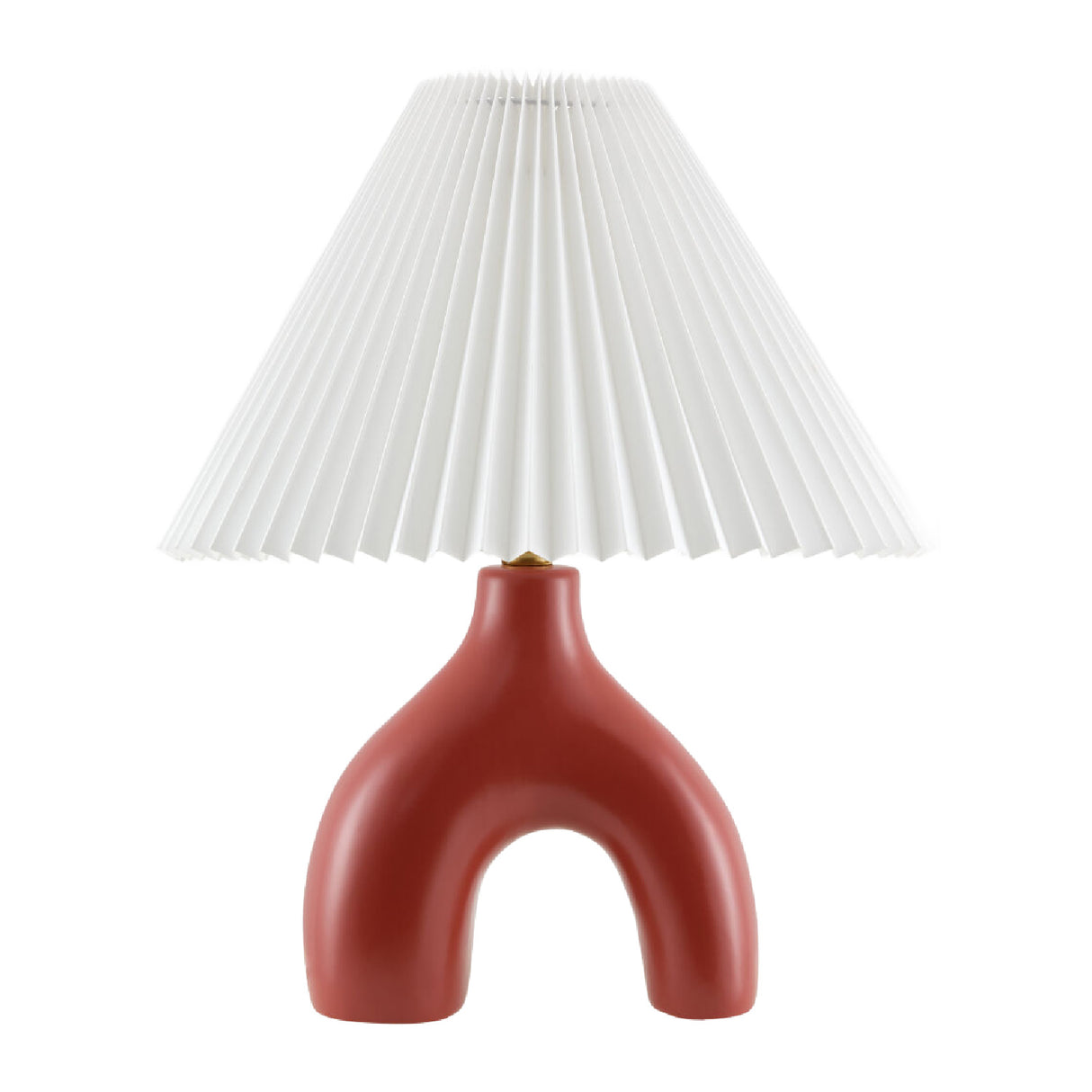  Modern European furniture - Ceramic White Linen Table Lamp - www.oroa.com | Oroa.com