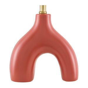   Modern European furniture - Ceramic Cream Linen Table Lamp - www.oroa.com | Oroa.com