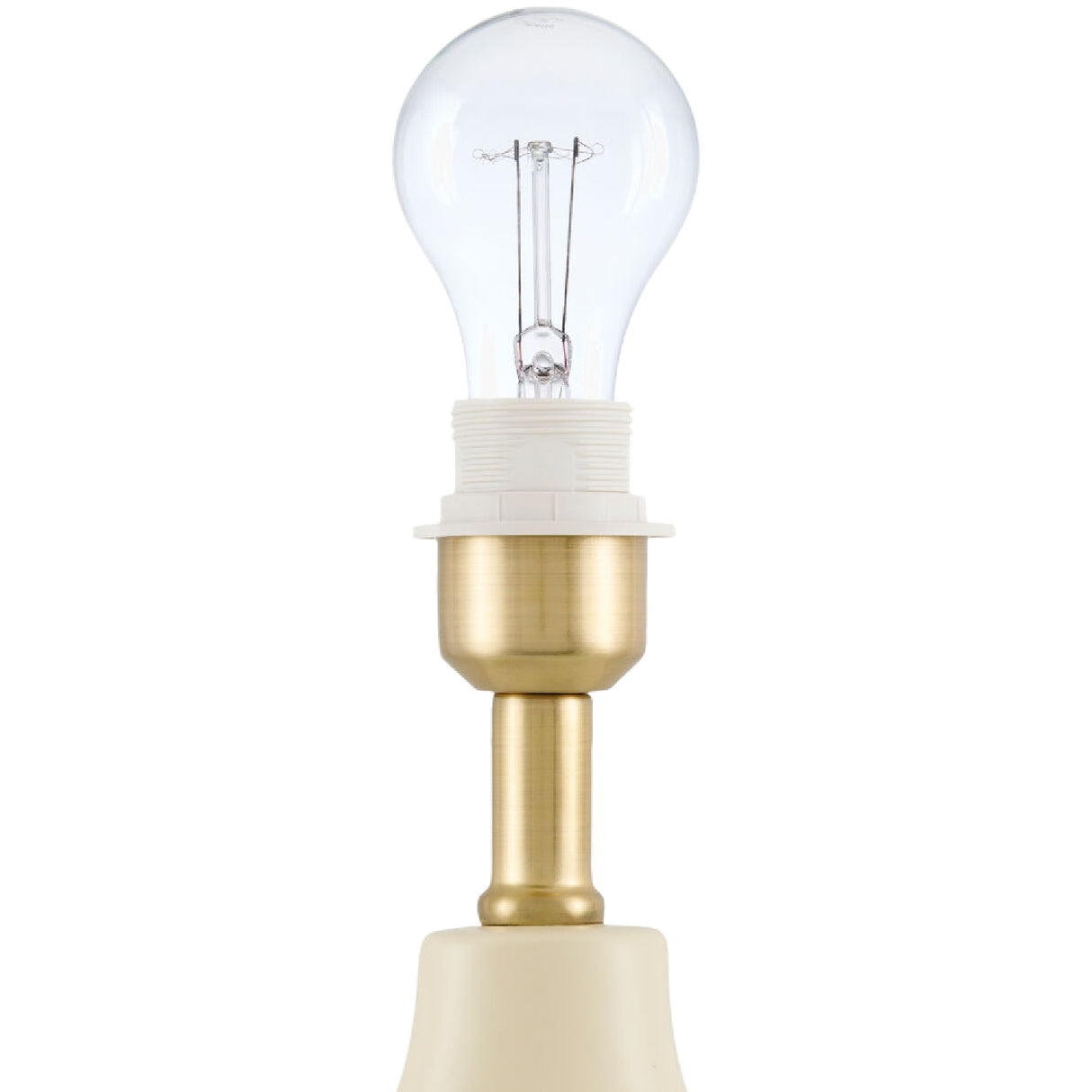   Modern European furniture - Ceramic White Linen Table Lamp - www.oroa.com | Oroa.com