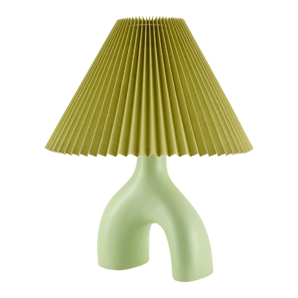   Modern European furniture - Ceramic Cream Linen Table Lamp - www.oroa.com | Oroa.com