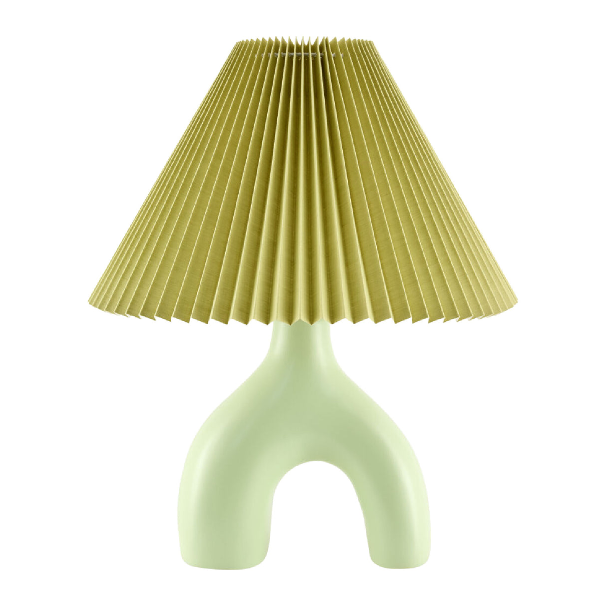   Modern European furniture - Ceramic Cream Linen Table Lamp - www.oroa.com | Oroa.com