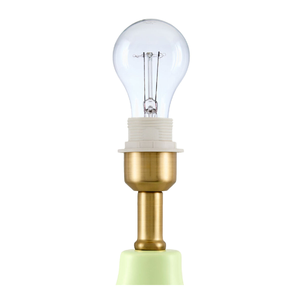   Modern European furniture - Ceramic Cream Linen Table Lamp - www.oroa.com | Oroa.com