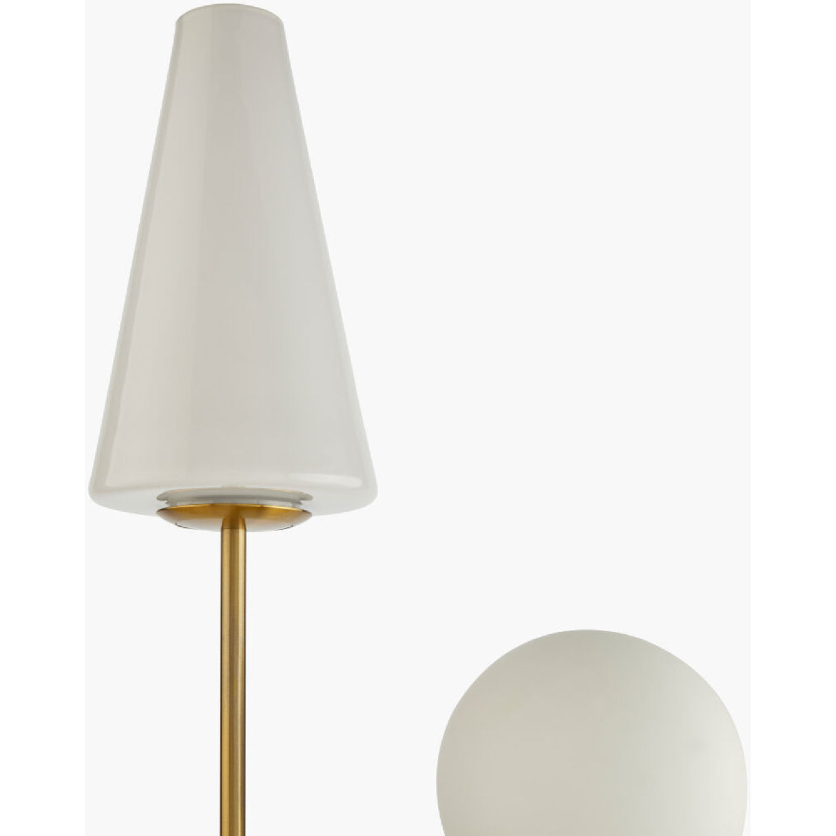   Modern European furniture - White 2-Light Accent Table Lamp - www.oroa.com | Oroa.com