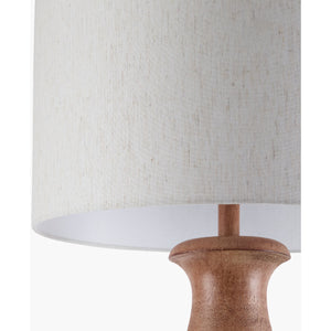   Modern European furniture - Beige Linen Accent Floor Lamp - www.oroa.com | Oroa.com