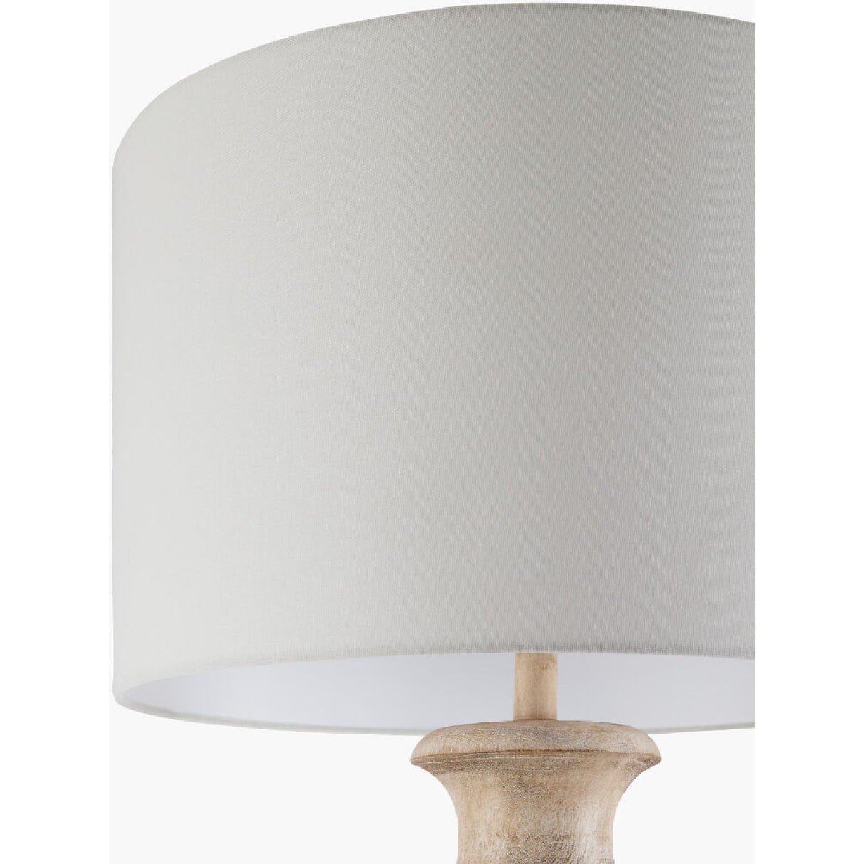   Modern European furniture - White Linen Accent Floor Lamp - www.oroa.com | Oroa.com