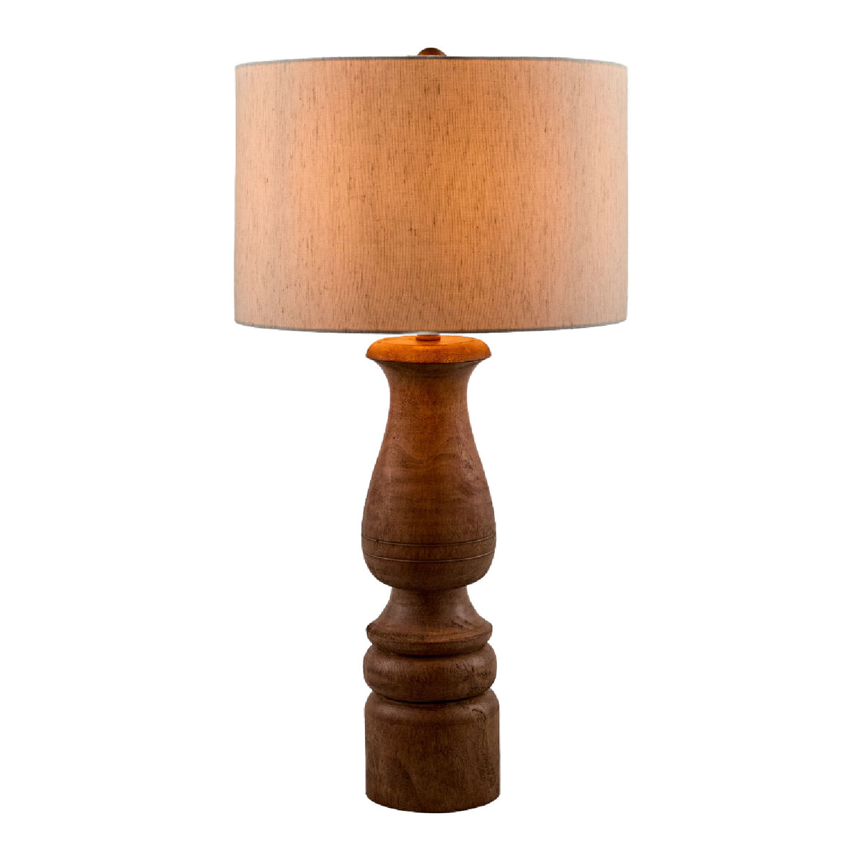   Modern European furniture - Beige Linen Accent Table Lamp - www.oroa.com | Oroa.com