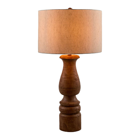   Modern European furniture - Beige Linen Accent Table Lamp - www.oroa.com | Oroa.com