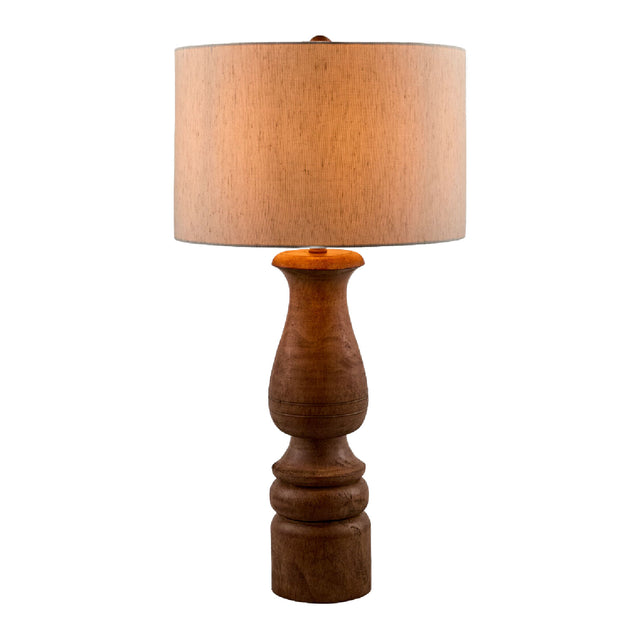 Modern European furniture - Beige Linen Accent Table Lamp - www.oroa.com