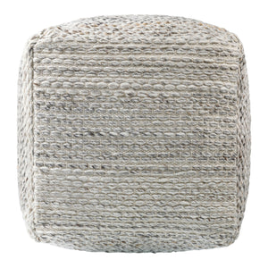   Modern European furniture - Woven Cube Outdoor Pouf - www.oroa.com | Oroa.com