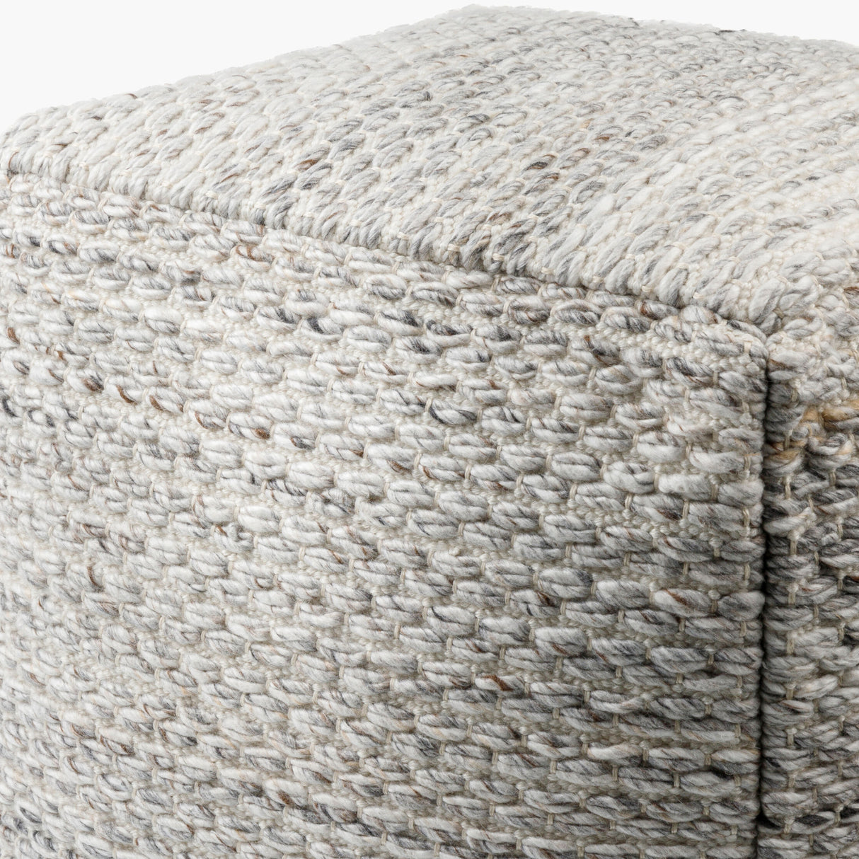   Modern European furniture - Woven Cube Outdoor Pouf - www.oroa.com | Oroa.com