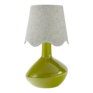   Modern European furniture - Wavy Rattan Accent Table Lamp - www.oroa.com | Oroa.com