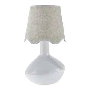   Modern European furniture - Wavy Rattan Accent Table Lamp - www.oroa.com | Oroa.com