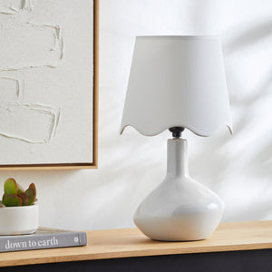   Modern European furniture - Wavy Rattan Accent Table Lamp - www.oroa.com | Oroa.com