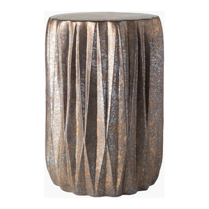   Modern European furniture - Ridged Ceramic Garden Stool - www.oroa.com | Oroa.com