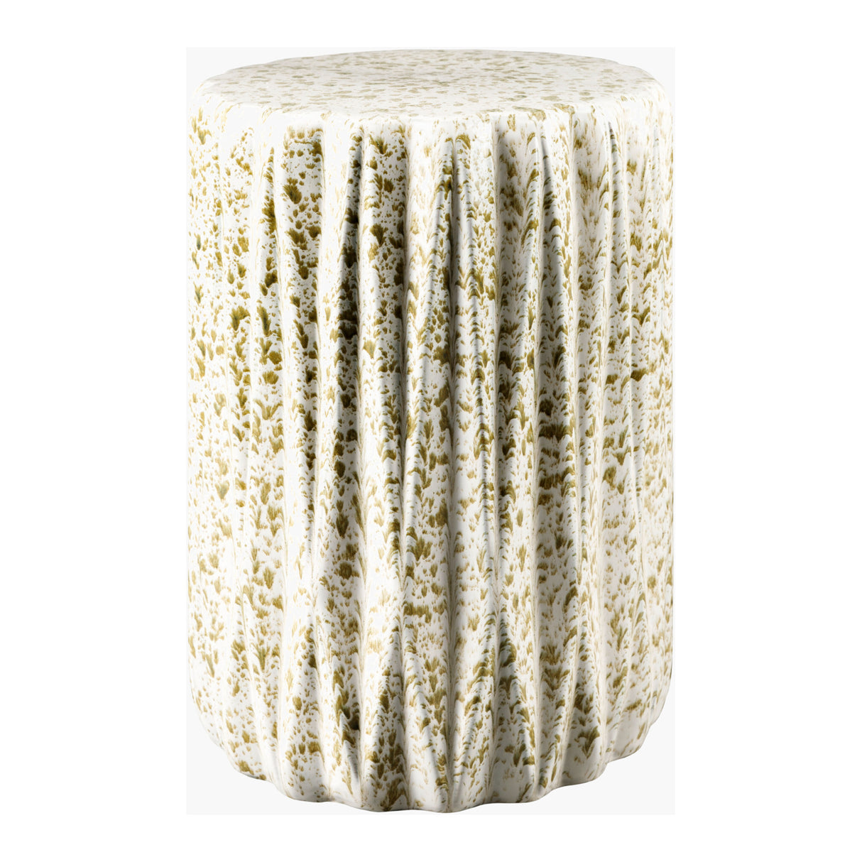   Modern European furniture - Ridged Ceramic Garden Stool - www.oroa.com | Oroa.com