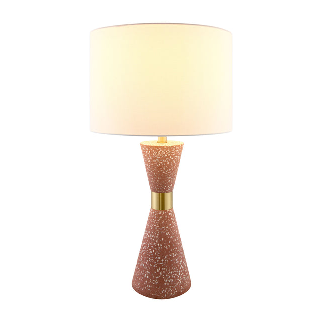 Modern European furniture - Terrazzo Red Accent Table Lamp - www.oroa.com