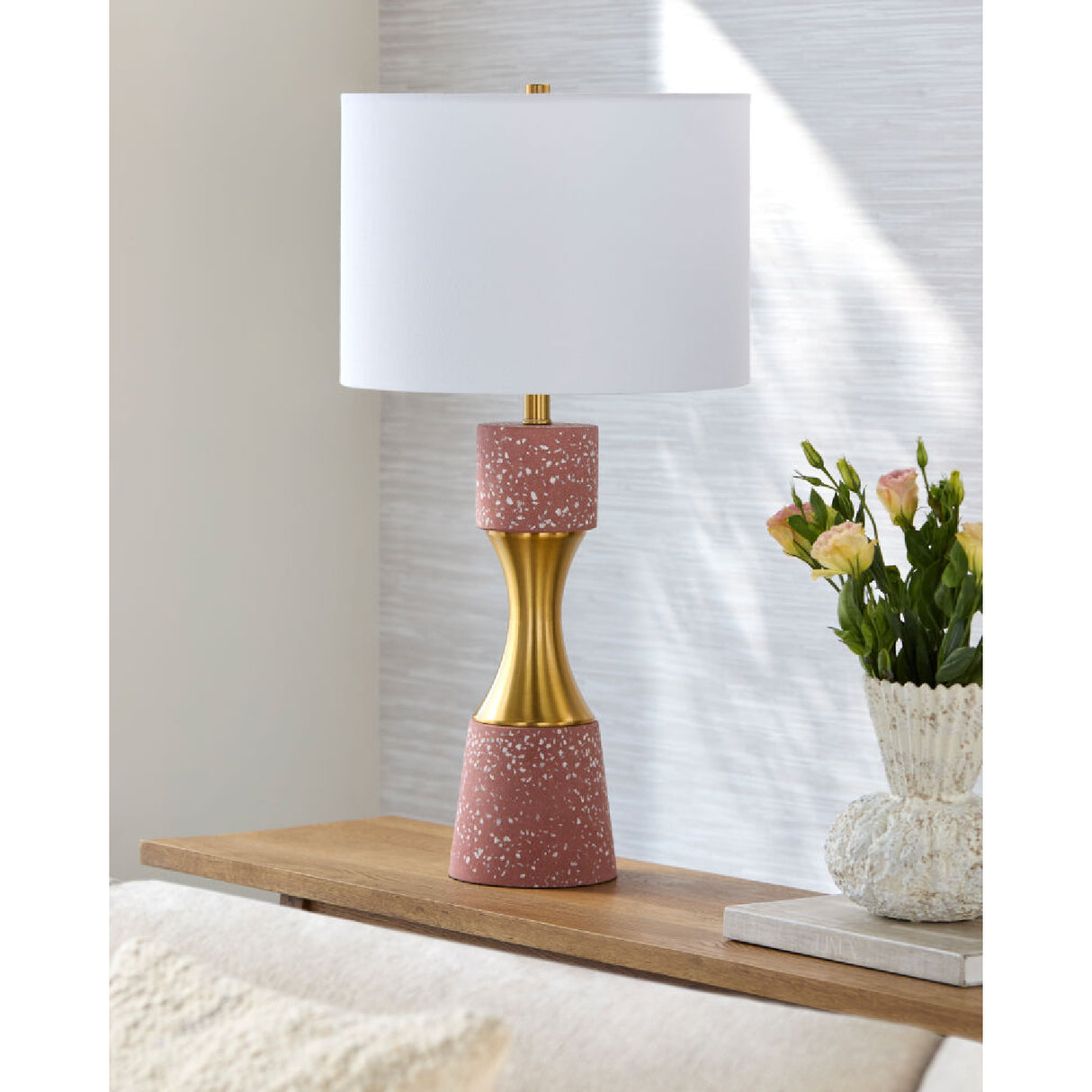   Modern European furniture - Terrazzo Finish Hourglass Table - www.oroa.comLamp | Oroa.com