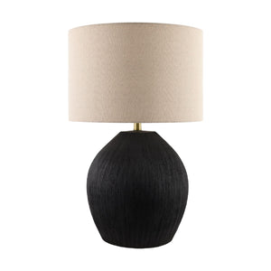   Modern European furniture - Black Ceramic Accent Table Lamp - www.oroa.com | Oroa.com